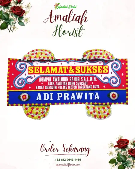 Papan Bunga Ucapan Selamat Talunombo